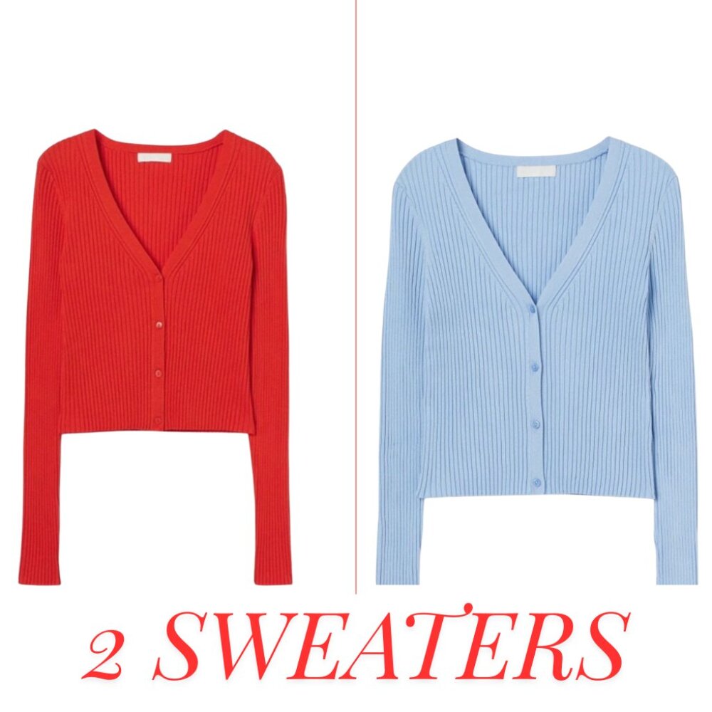 Women's Ribbed Sweater Bundle